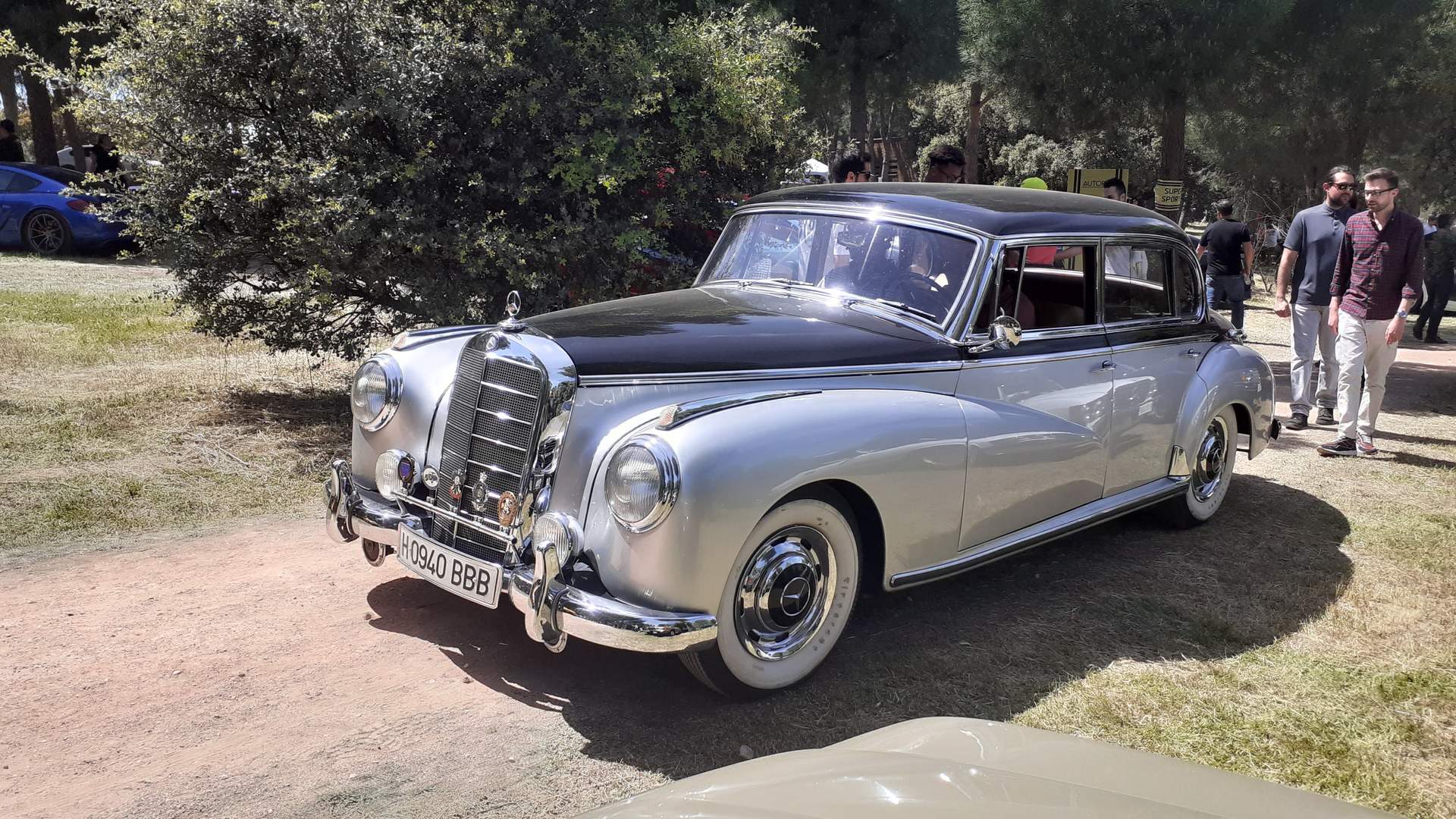 Mercedes-Benz 300 (W186) Adenauer. Se fabricó de 1951 a 1957.