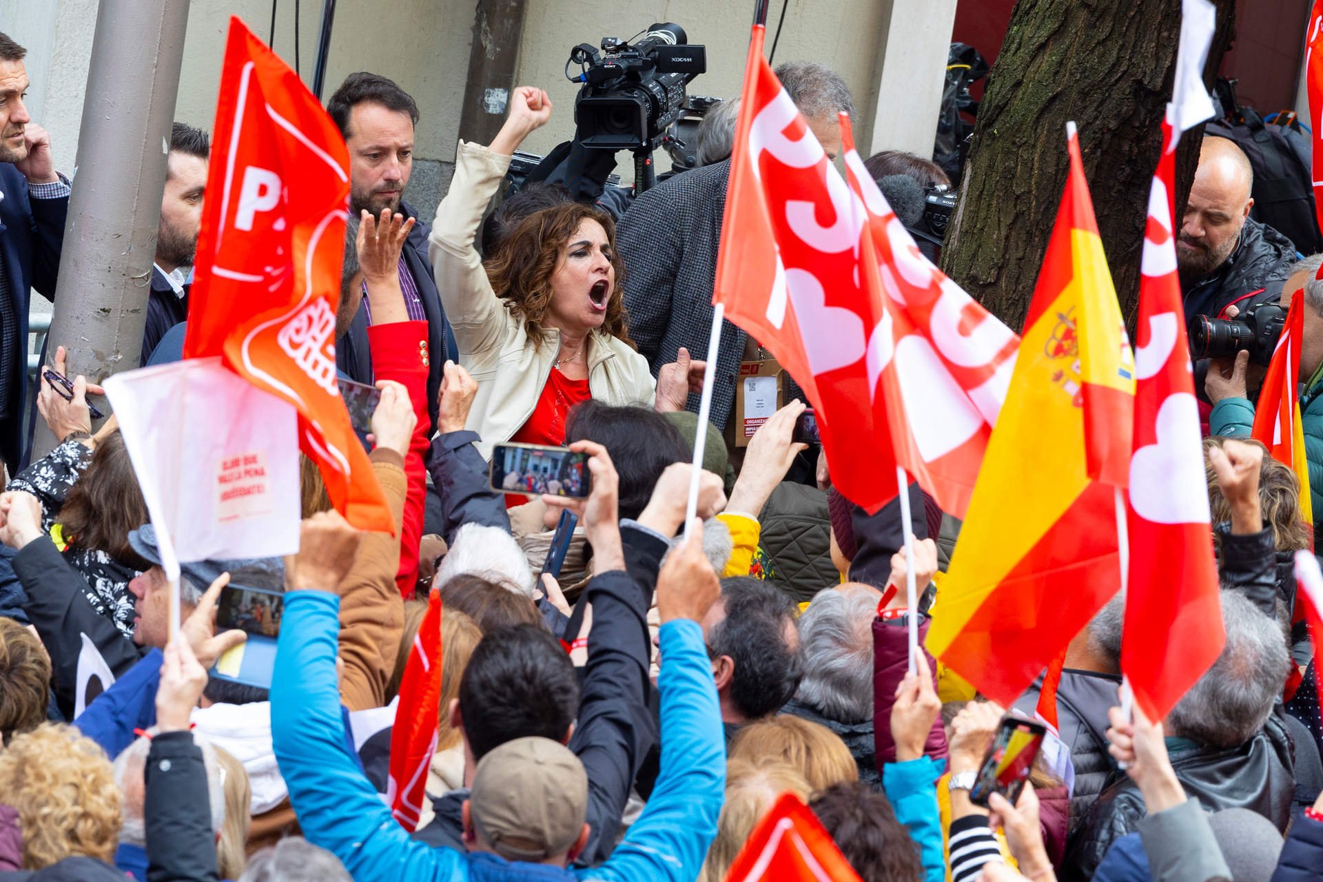 El PSOE convierte el Comité Federal en un gran acto de apoyo a Sánchez: 