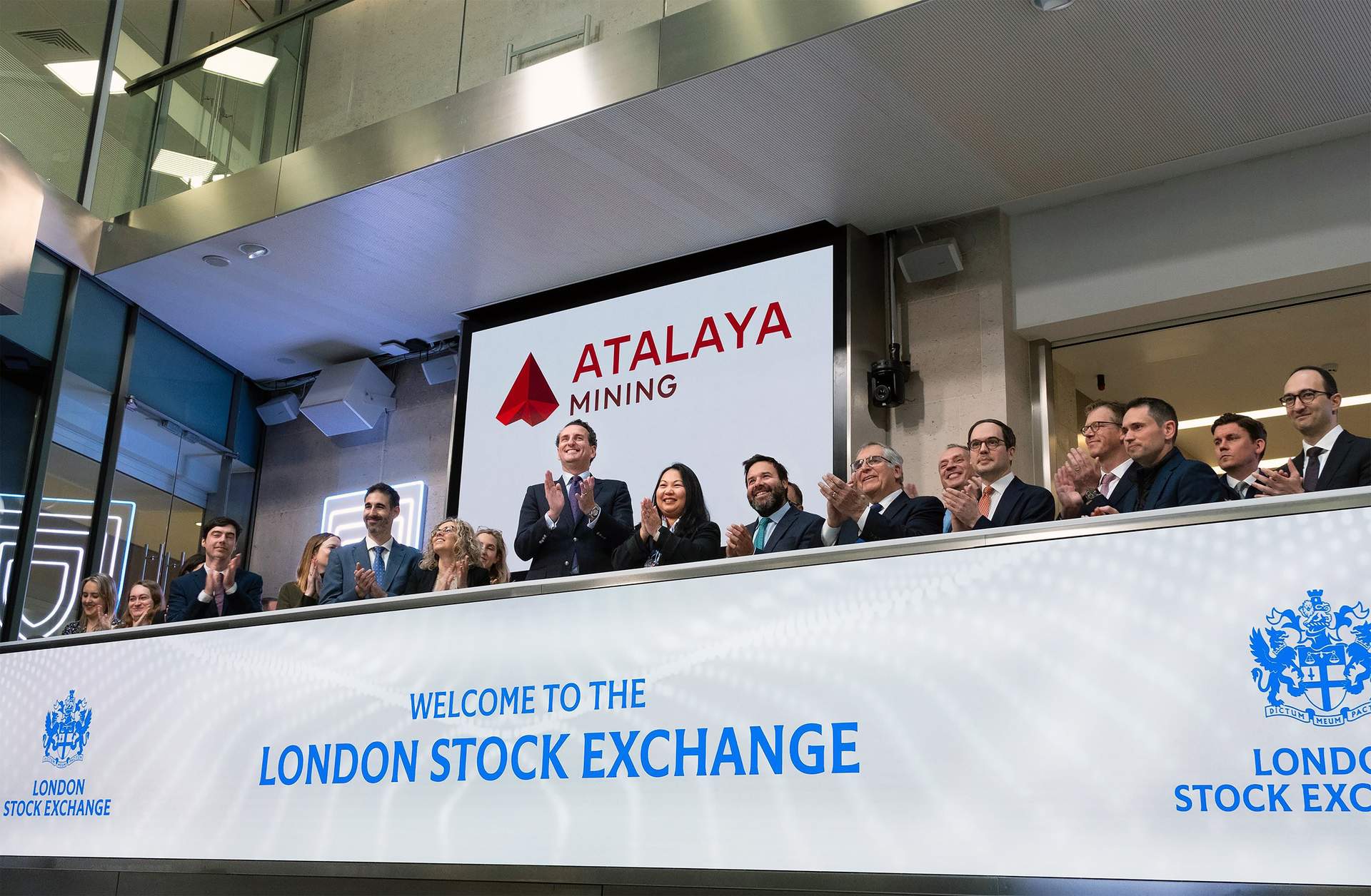 Atalaya Mining comienza a cotizar en el mercado principal de la Bolsa de Londres