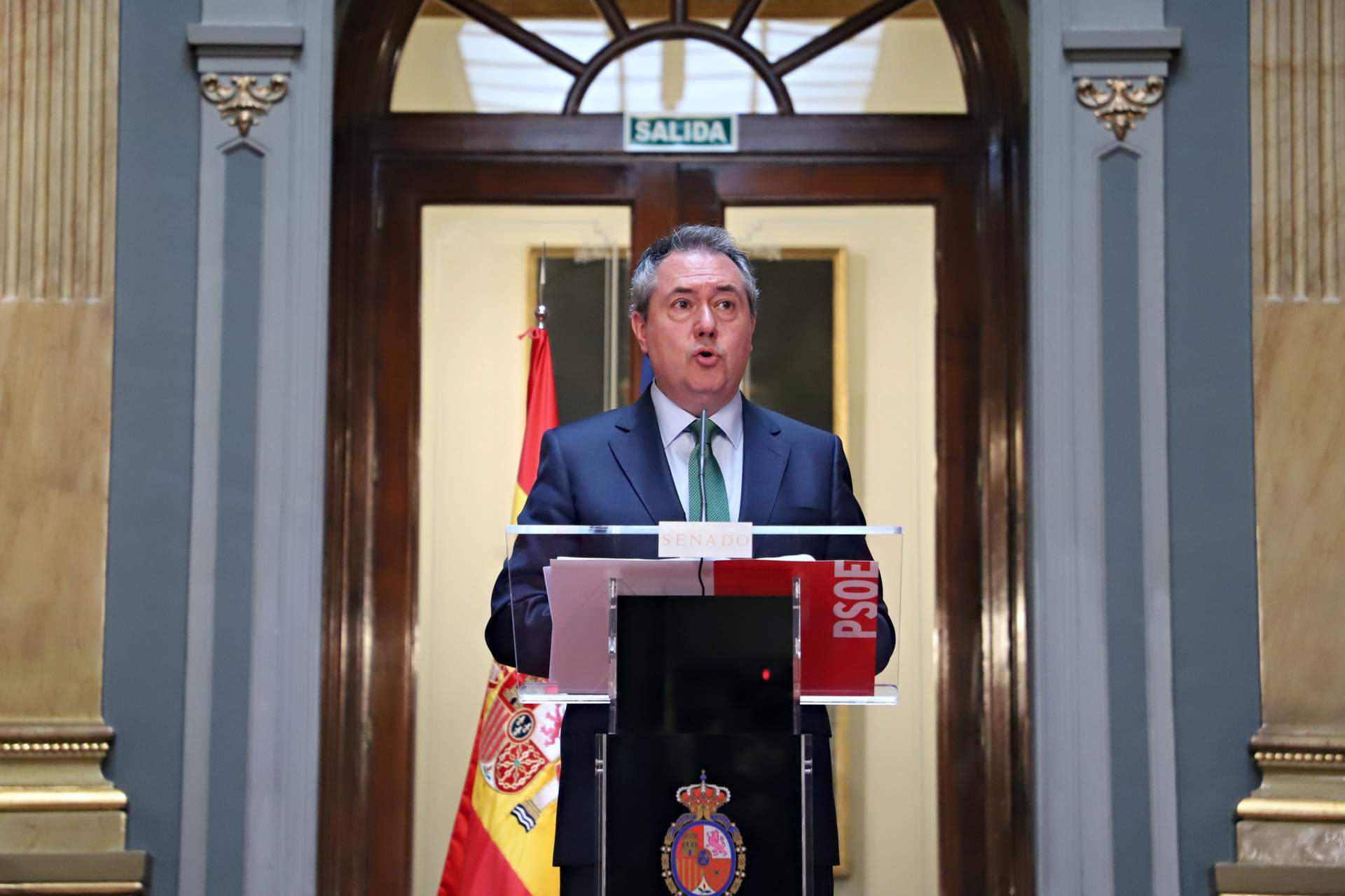 Espadas explica que el PSOE abrirá expediente a Lambán por no votar la amnistía que le crea 