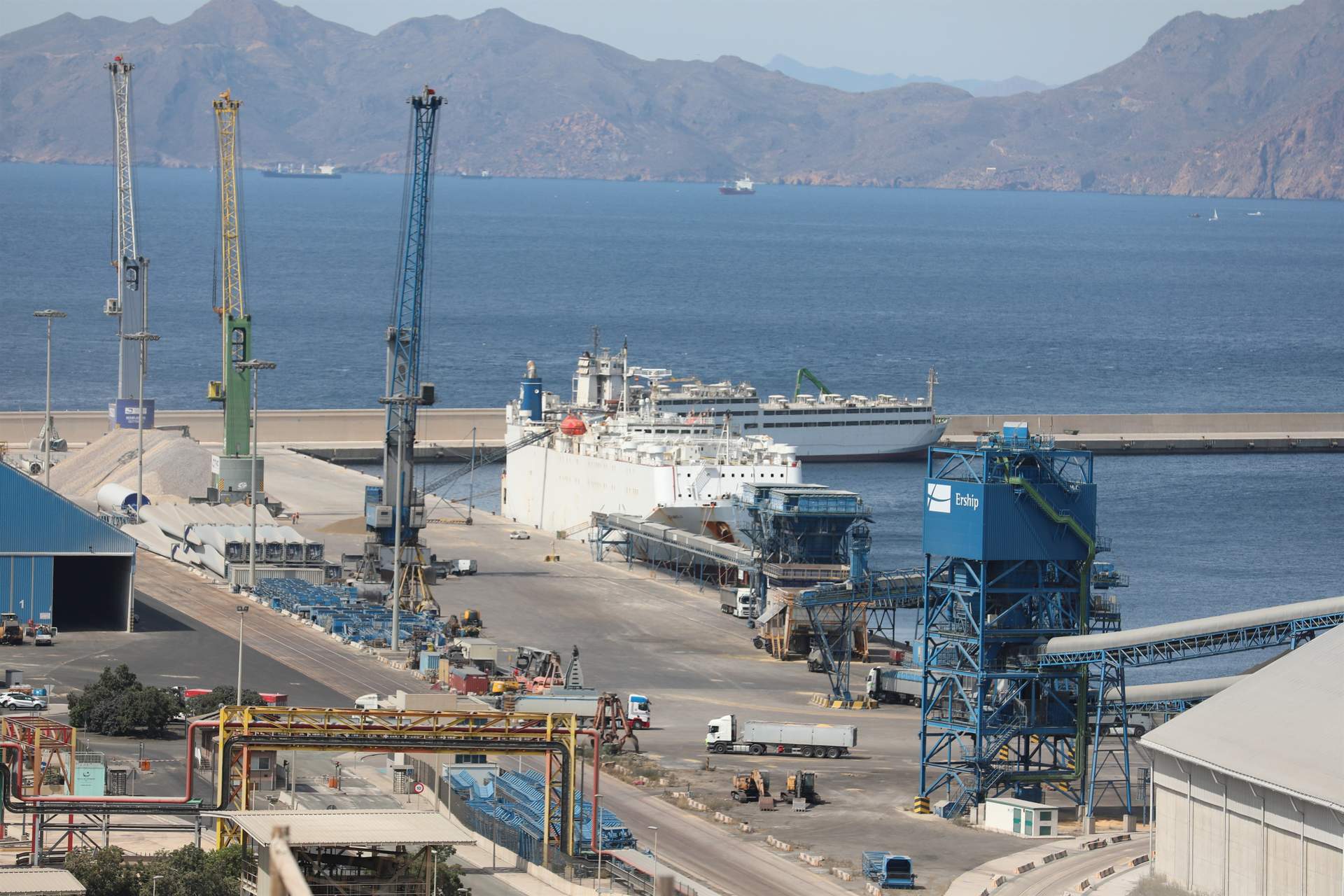 Transportes afirma que el buque Borkum que llegará a Cartagena no se dirige a Israel y tiene la documentación en regla