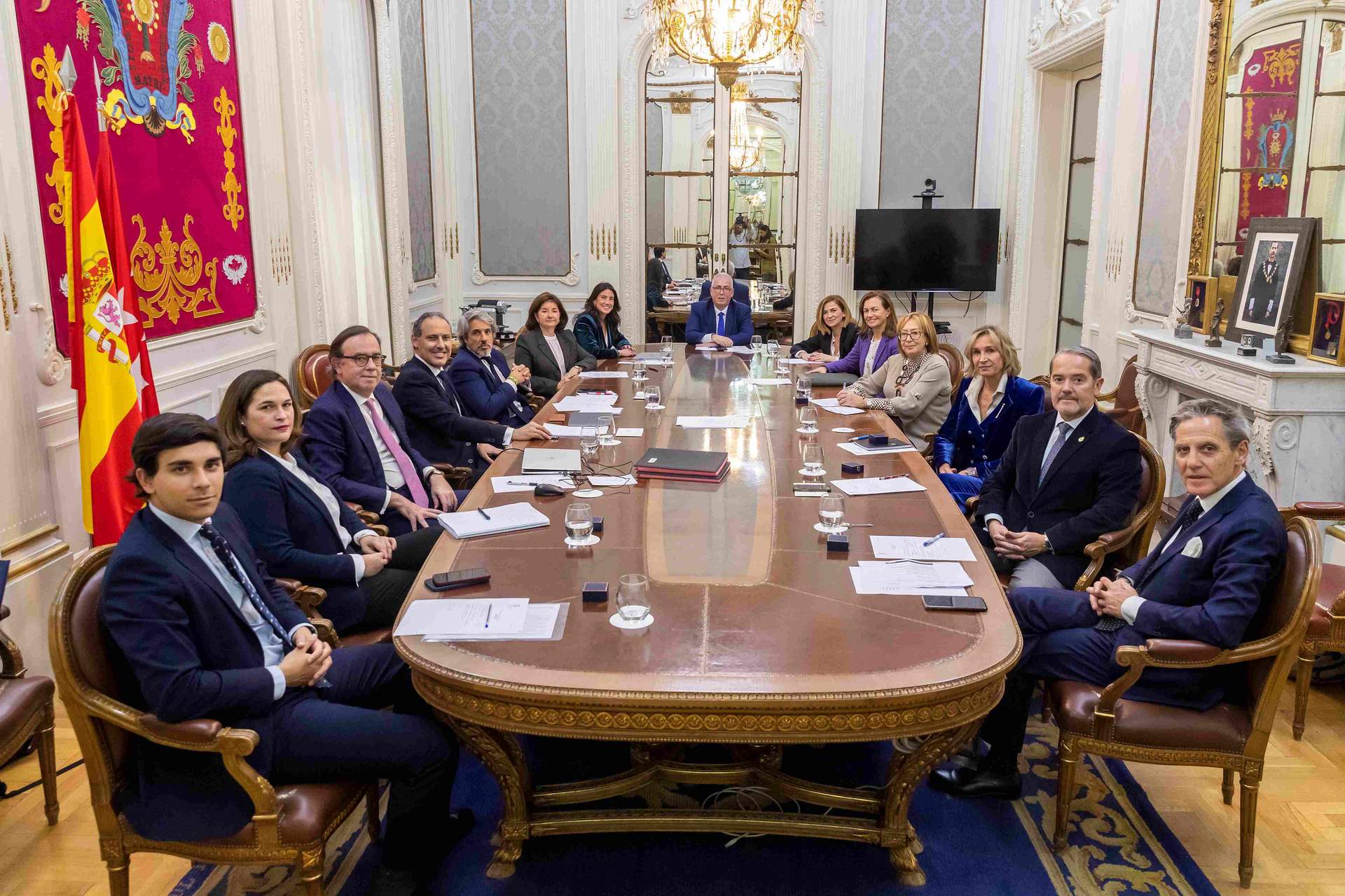 Junta de Gobierno del ICAM. (Foto: ICAM)