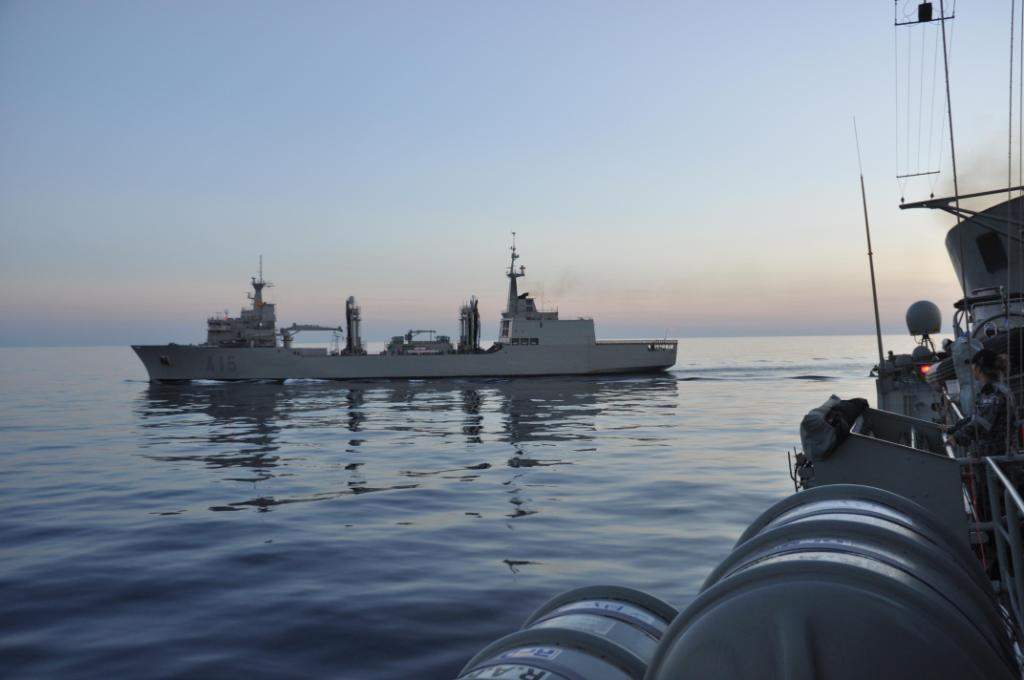 Buque de aprovisionamiento de combate 'Cantabria' (Foto: Flickr Armada).