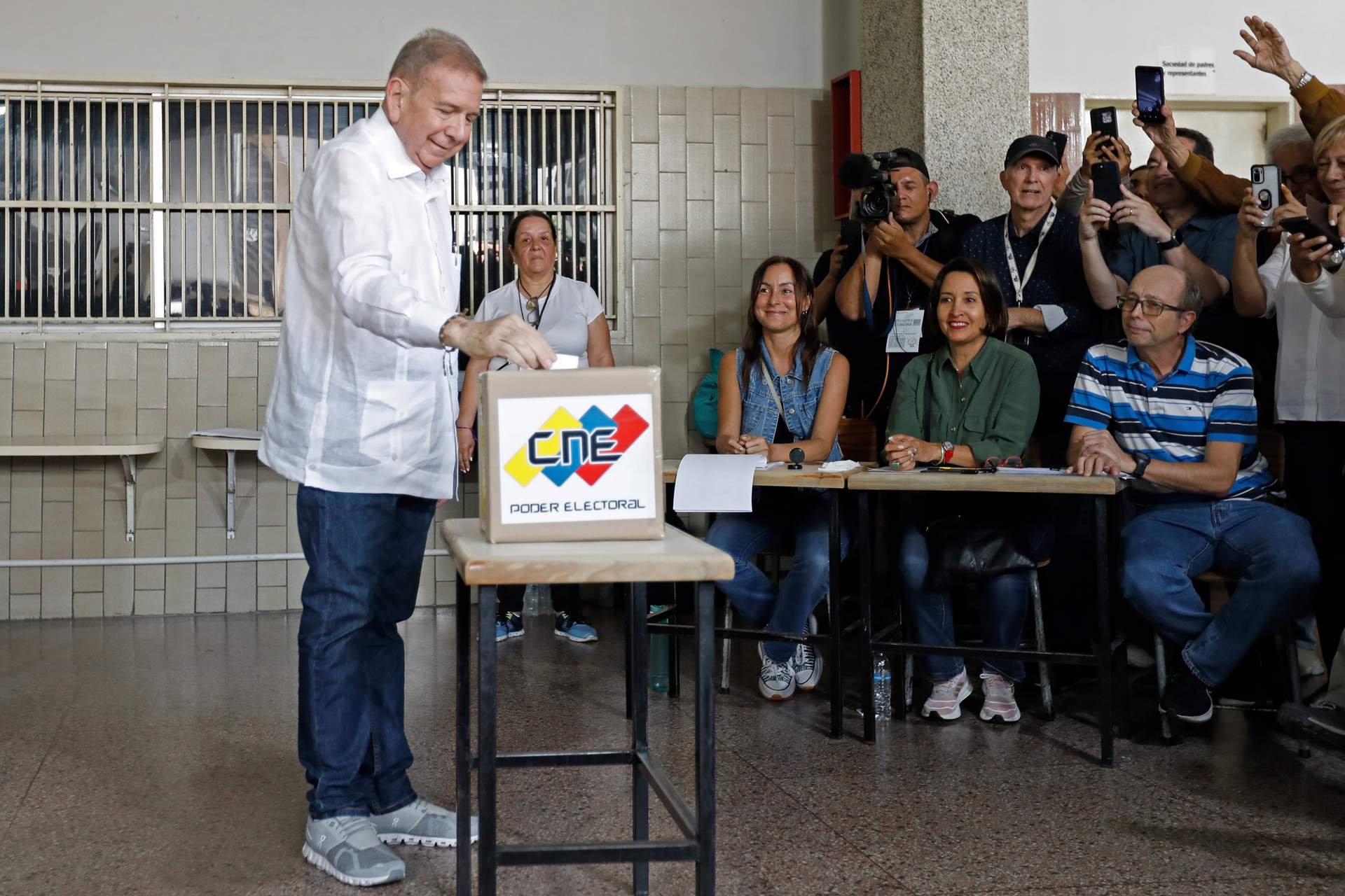El opositor venezolano y candidato a las elecciones presidenciales de julio, Edmundo González Urrutia.