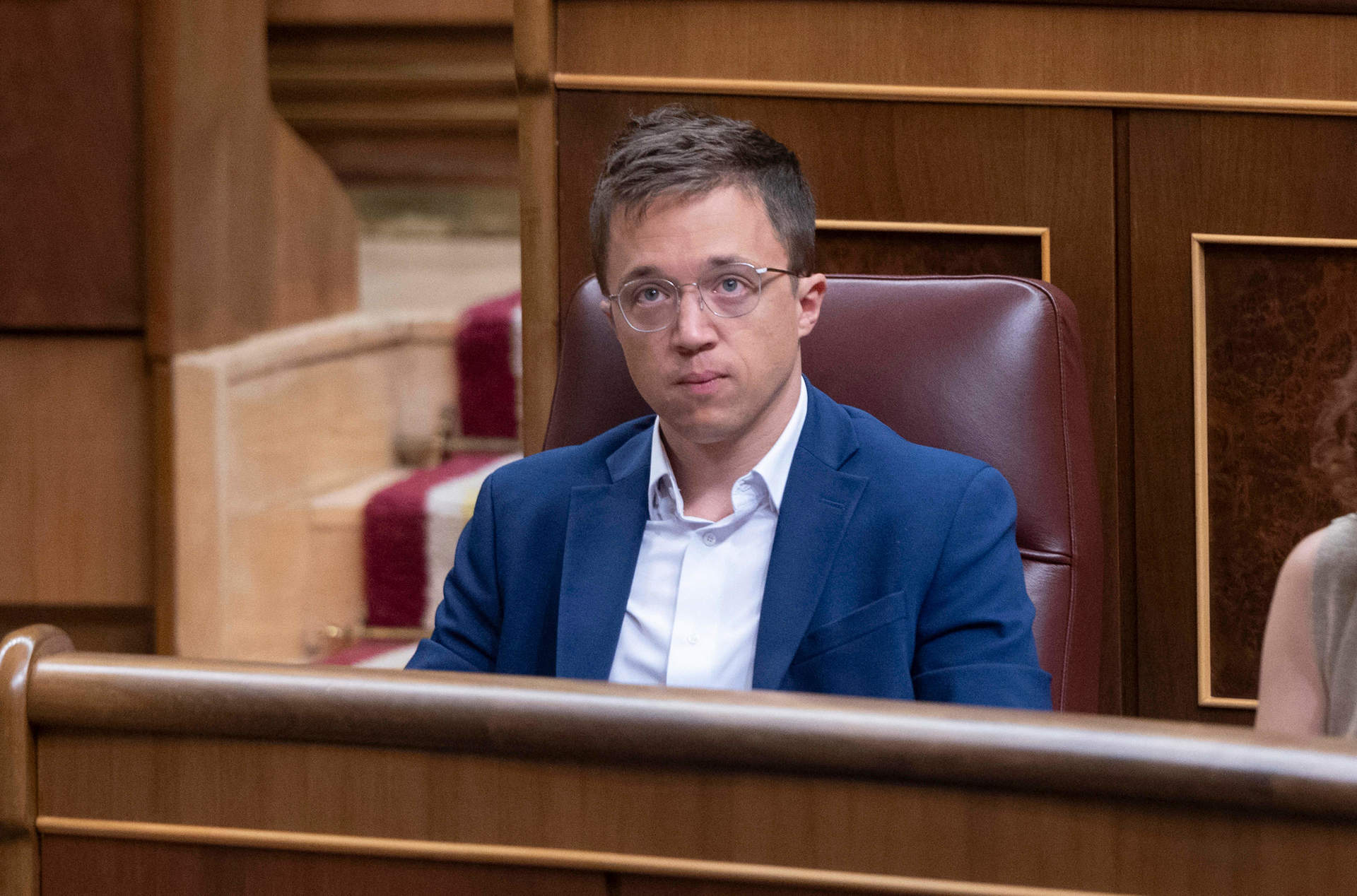El diputado de Sumar, Iñigo Errejón, en el Congreso de los Diputados, a 11 de septiembre de 2024, en Madrid.
