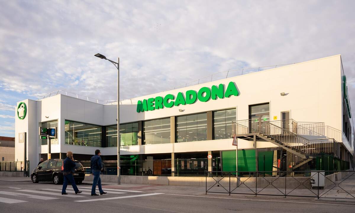 Tienda de Mercadona. Foto de archivo