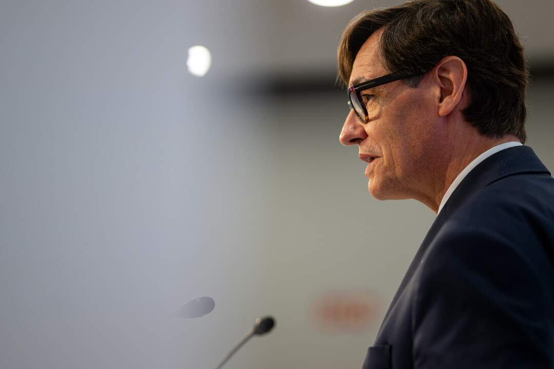 El presidente de la Generalitat de Catalunya, Salvador Illa. Europa Press