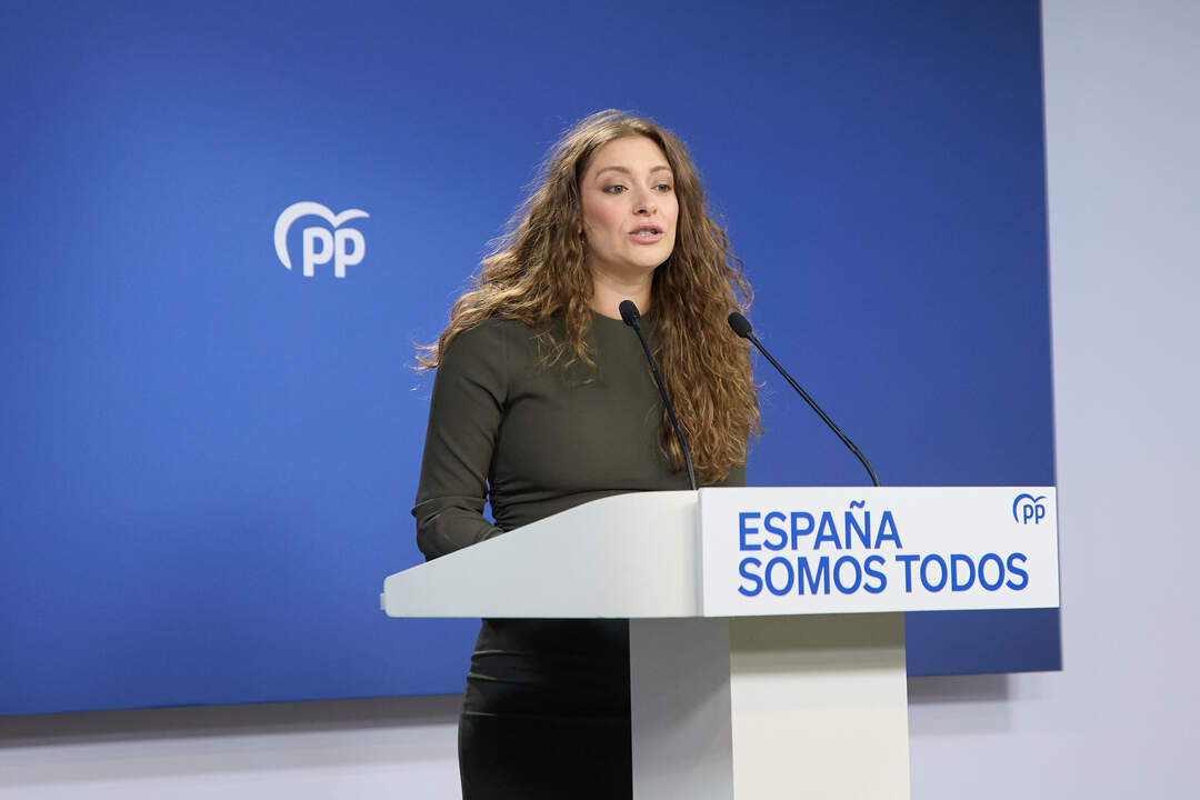 La vicesecretaria de Sanidad y Educación del PP, Ester Muñoz. (Foto: Jesús Hellín / Europa Press)