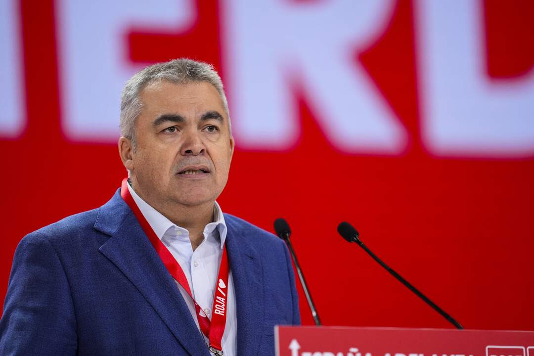El secretario de Organización del PSOE, Santos Cerdán.