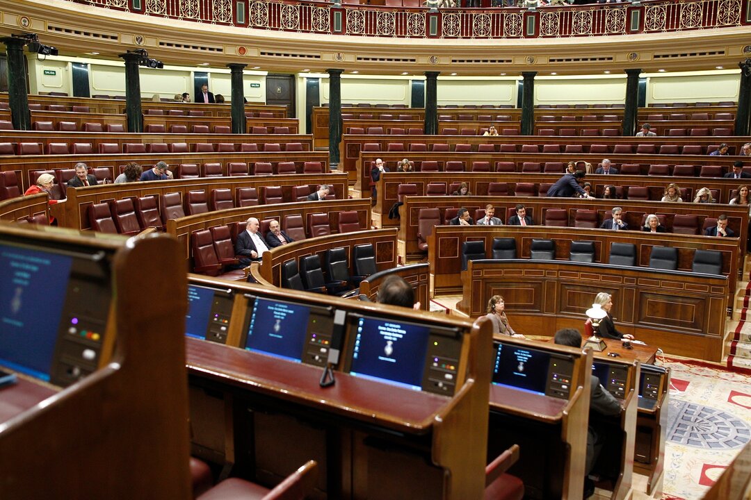 Hemiciclo del Congreso de los Diputados. (Foto: Europa Press)