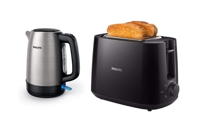 1. Philips Daily Collection_ Tostador HD2581_90 y Hervidor HD9350_90