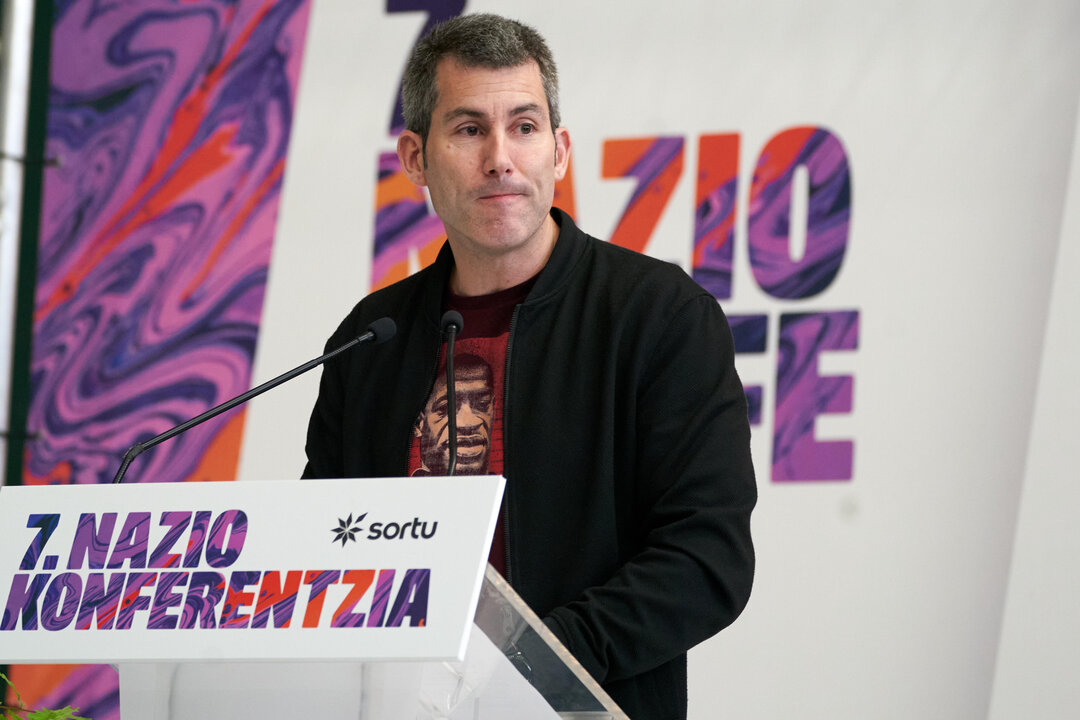 El secretario general de Sortu, Arkaitz Rodríguez.
