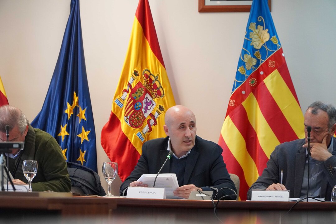 El presidente de la Confederación Hidrográfica del Júcar (CHJ), Miguel Polo.