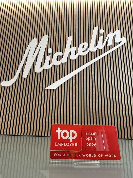 Michelin obtiene la certificación Top Employer España para 2026