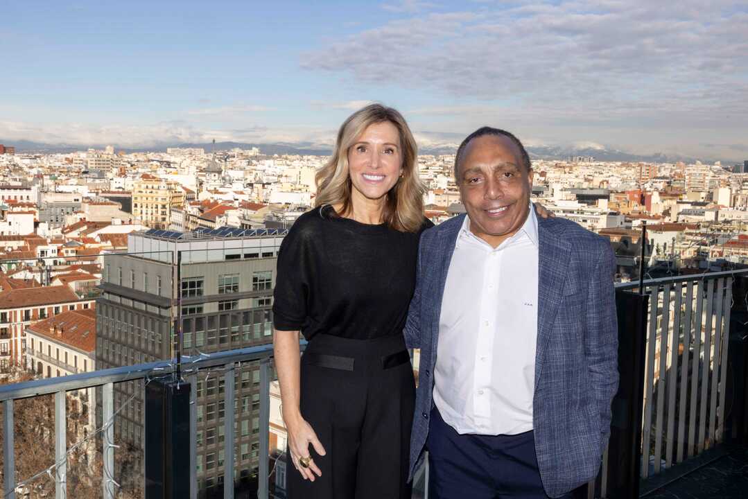 José Martínez Mpanga, CEO Ejecutivo del Grupo Martínez Abolafio y Sonia Prieto, CEO de Aylanz Hospitality Group