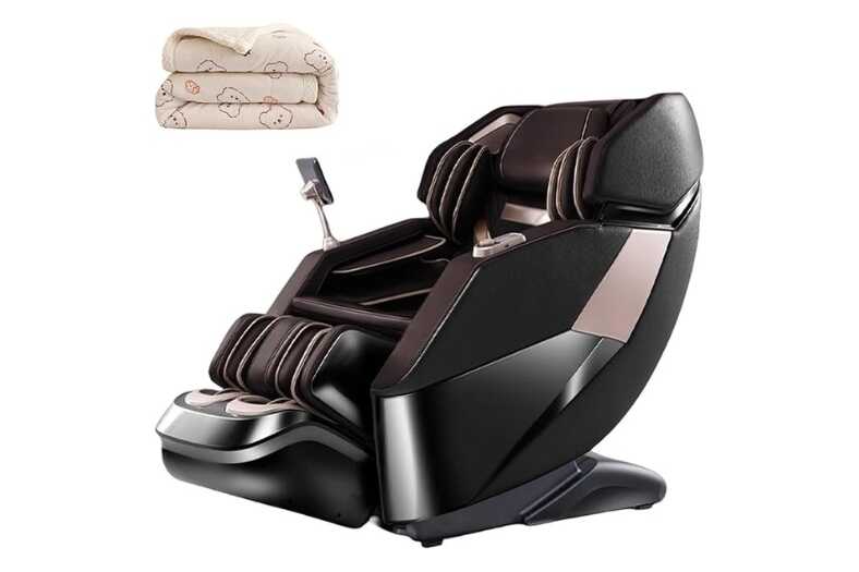 Sillón De Masaje 4D, Reclinable con Calefacción, Control por Voz