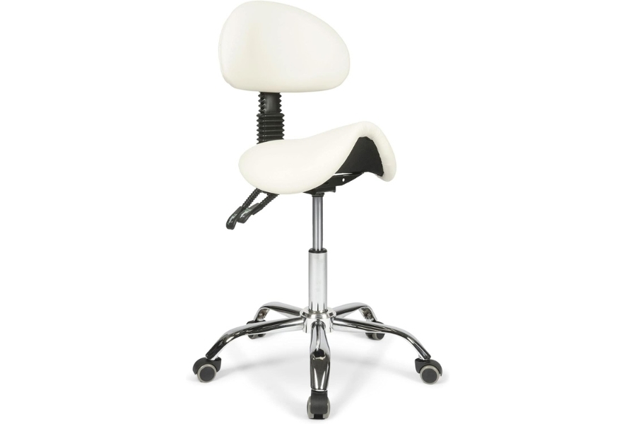 Taburete Ergonómico con Respaldo - Dunimed