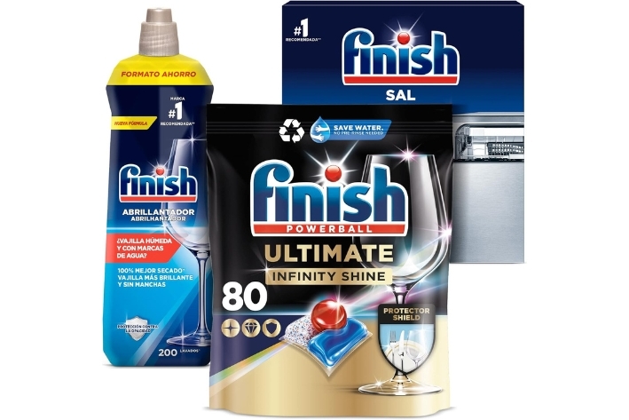 Finish Powerball Ultimate Infinity Shine - Juego de 3 piezas