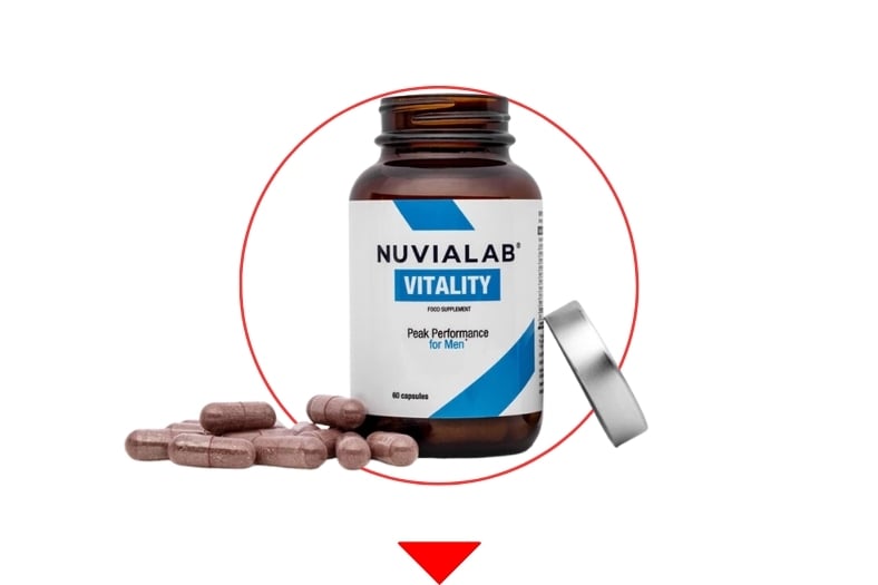 NuviaLab Vitality Mejora tu vitalidad de forma natural
