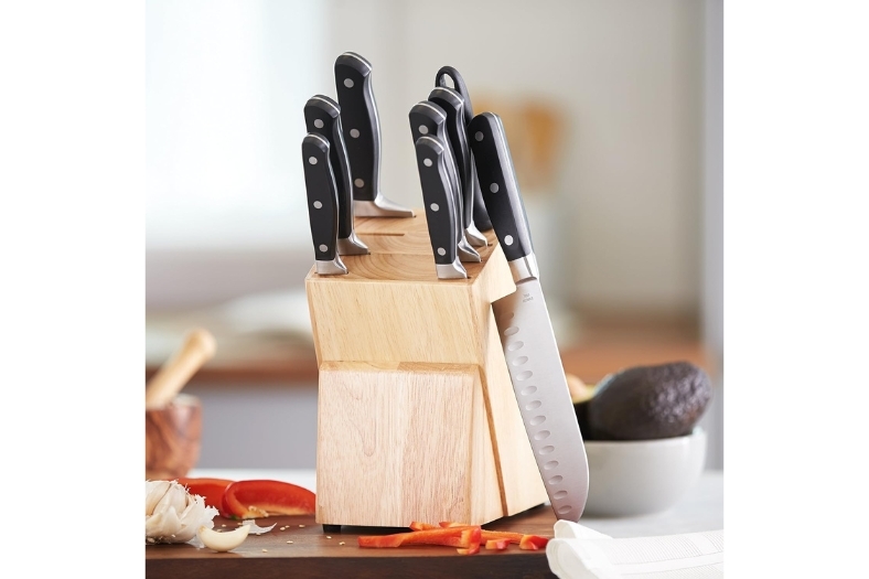 Mejores cuchillos de cocina baratos Amazon Basics (9 piezas)