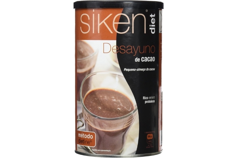 Siken Diet Desayuno de Cacao Hiperproteico e Hipocalórico