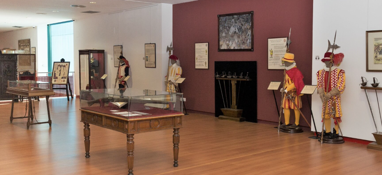 Sala Histórica Museo de la Guardia Real.