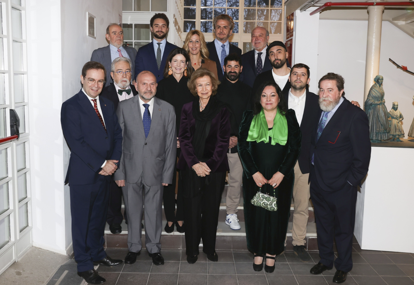 La Reina Sofía ha presidido el fallo del Jurado y la entrega de la 58ª edición del Premio Reina Sofía de Pintura y Escultura que organiza la Asociación Española de Pintores y Escultores en colaboración con Google.
