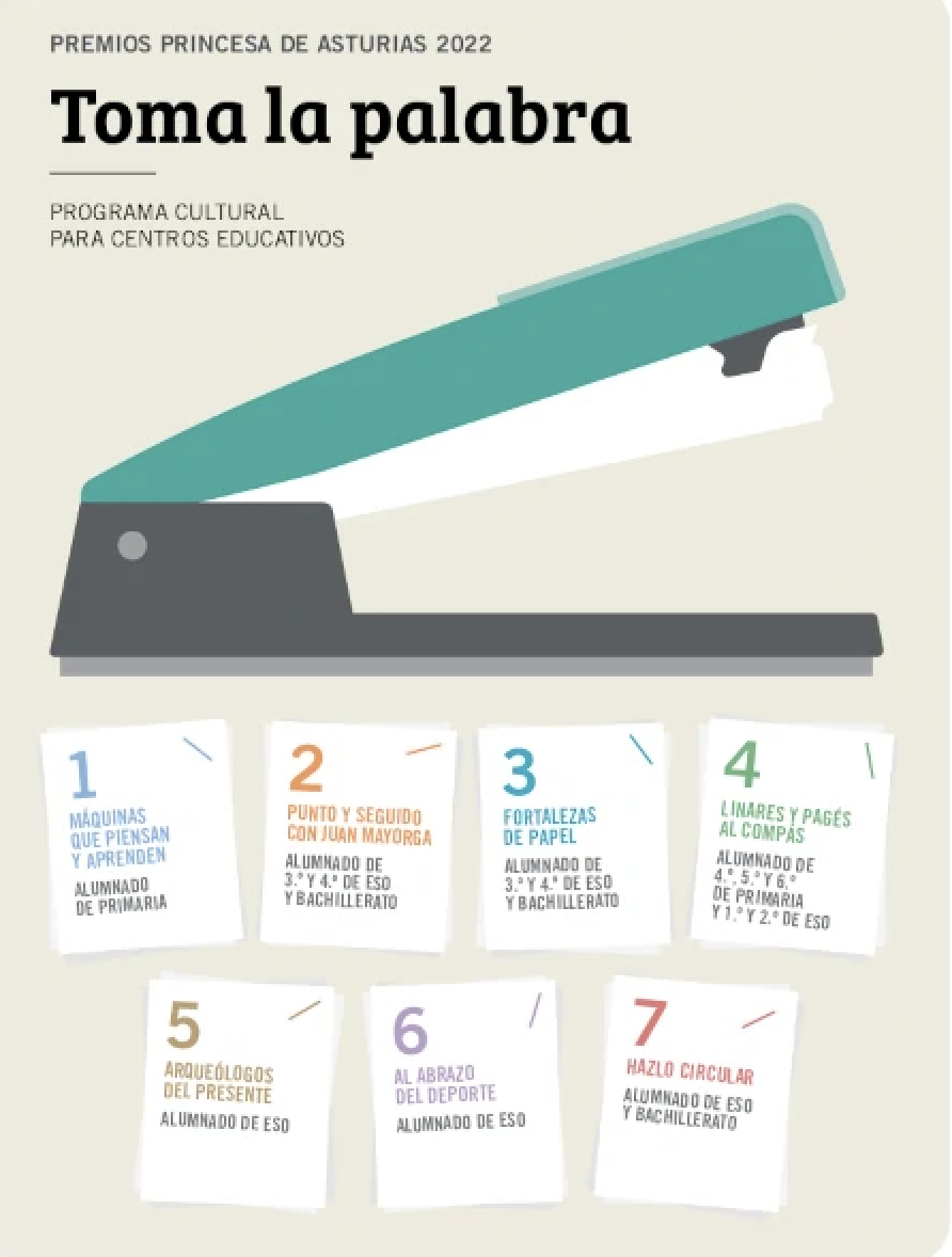 Cartel del programa de 2022.