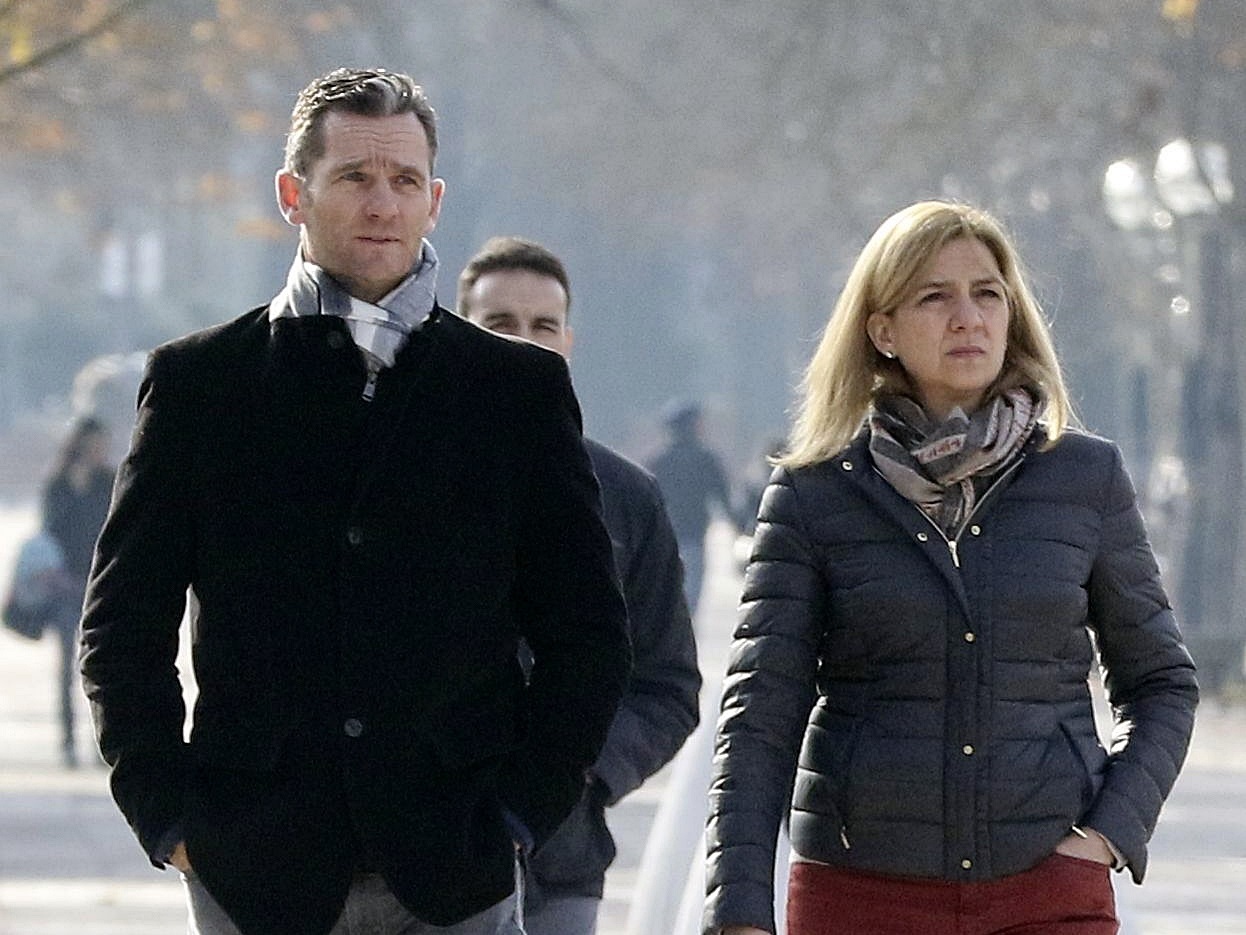 Iñaki Urdangarin y la Infanta Cristina en una imagen de archivo.