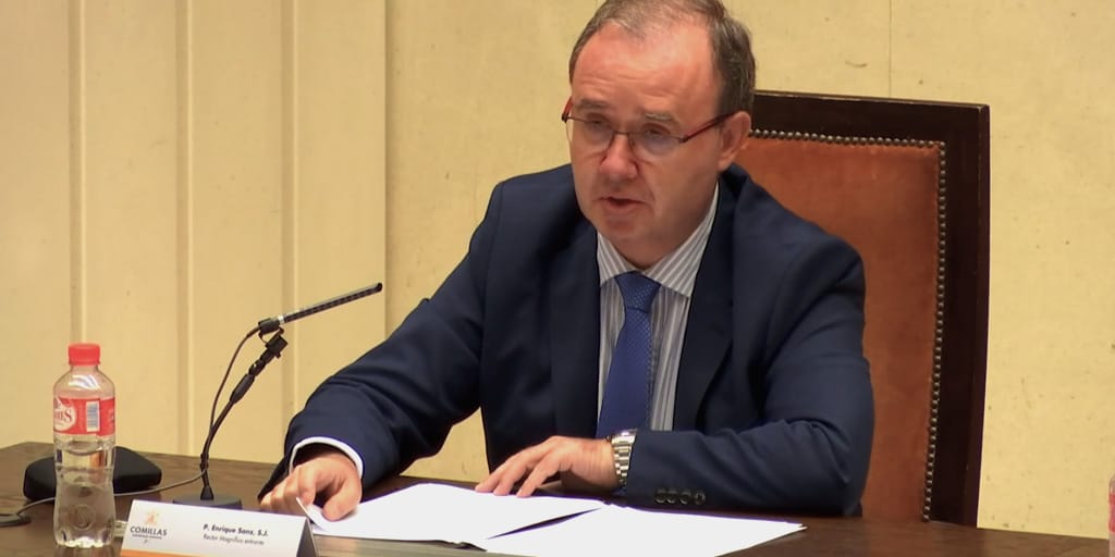Enrique Sanz Giménez-Rico rector de Comillas.