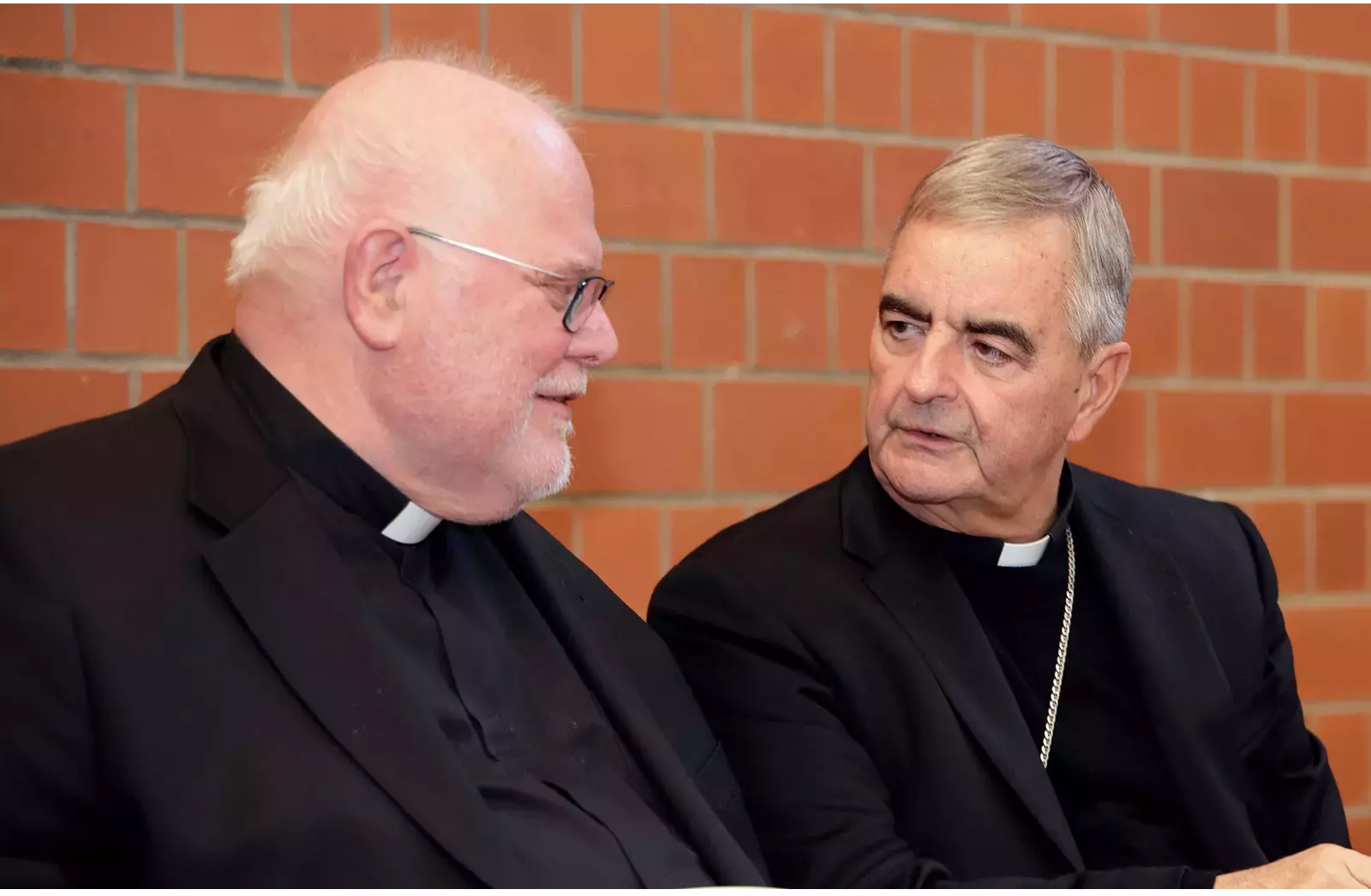 El cardenal Reinhard Marx y Mons. Nikola Eterovic, nuncio del Papa en Alemania.