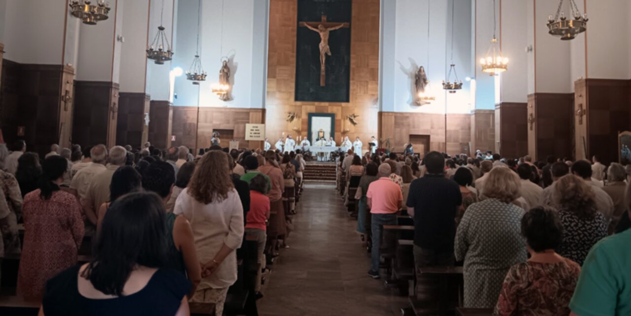 La parroquia Santa María Micaela acogió en la tarde del viernes 30 de mayo la ultreya diocesana del movimiento de Cursillos de Cristiandad.